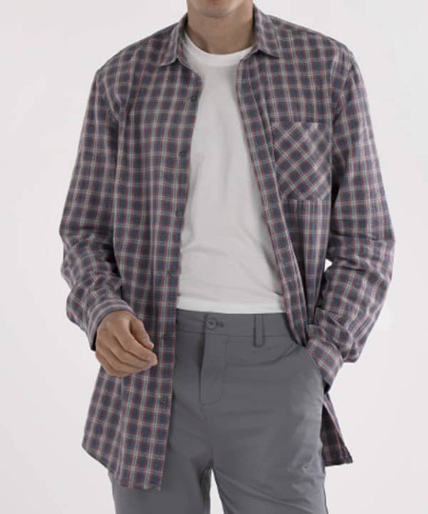 پیراهن چهارخانه مردانه جوتی جینز JootiJeans کد 04531093 - 0
