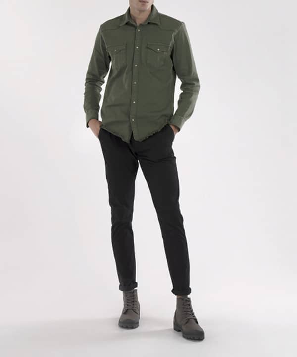 پیراهن جین مردانه جوتی جینز JootiJeans کد 04531105 - 0