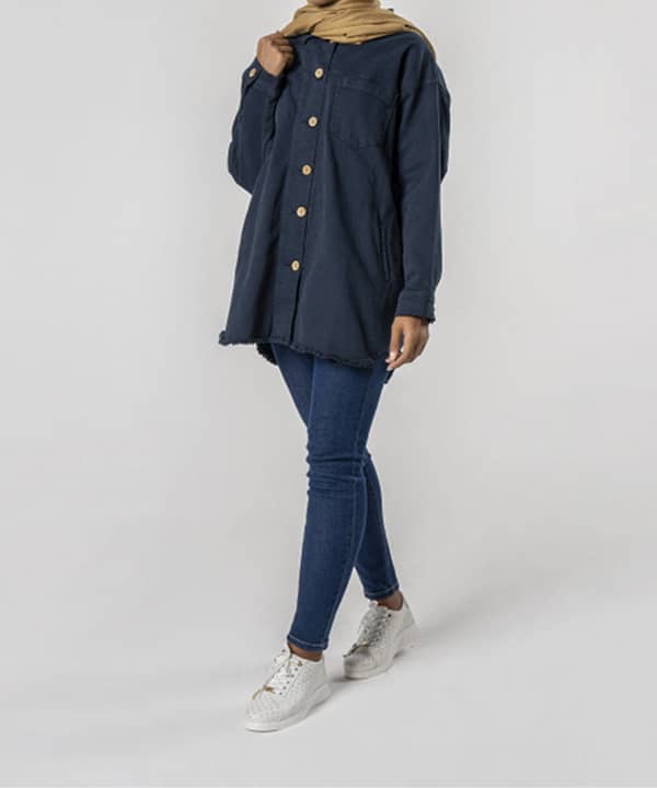 مانتو جین زنانه جوتی جینز Jootijeans کد 11731617 - 3