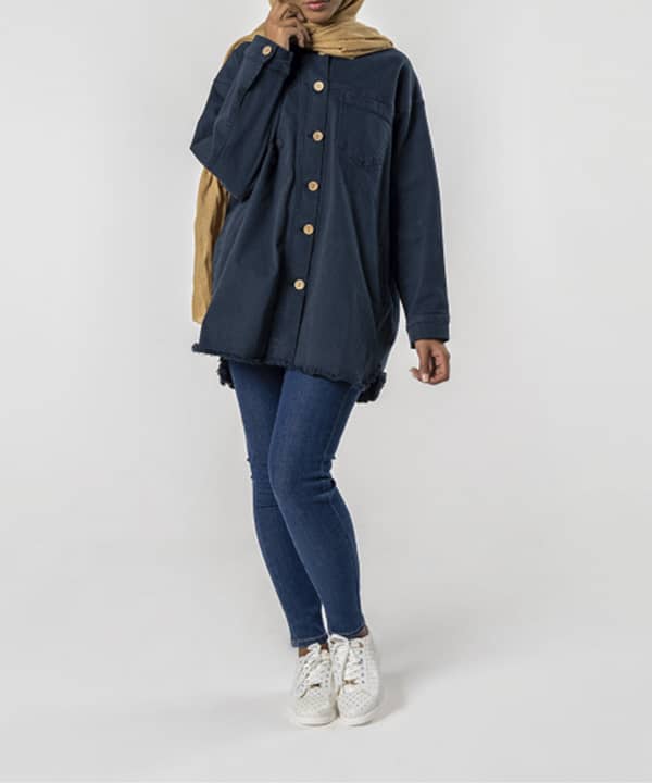 مانتو جین زنانه جوتی جینز Jootijeans کد 11731617 - 0