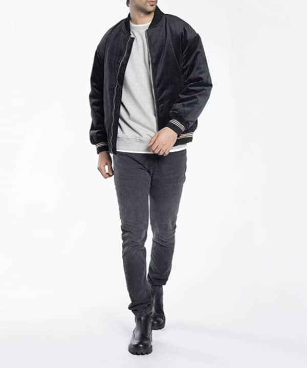 کاپشن مخمل مردانه جوتی جینز JootiJeans کد 94522108 - 0