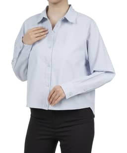 شومیز نخی آستین بلند زنانه جوتی جینز مدل 51731644 - 0