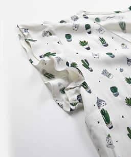 بلوز طرح دار زنانه جوتی جینز JootiJeans مدل 02733304 - 2