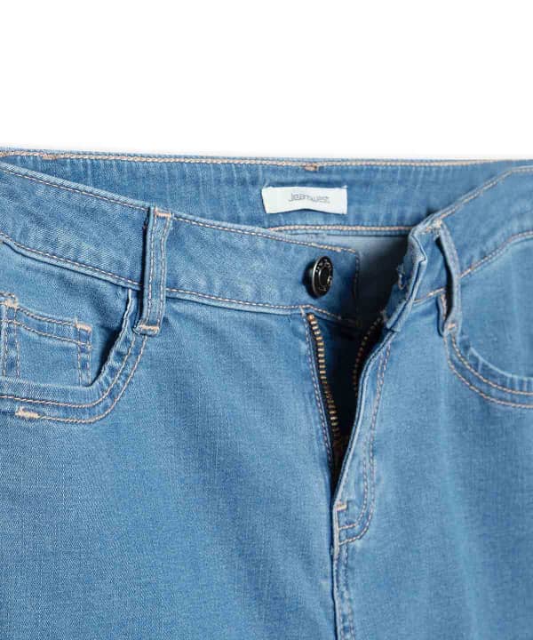شلوار جین کوتاه زنانه جین وست Jeanswest مدل 92287502 - 2