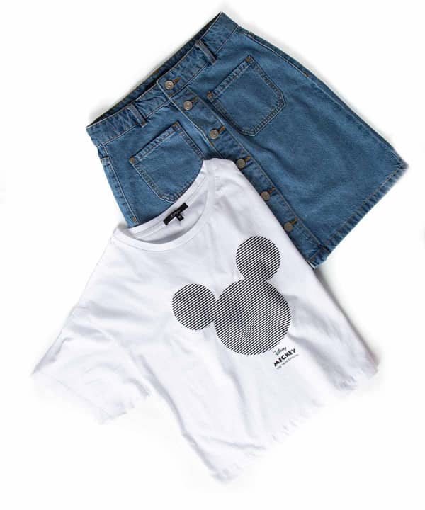 تیشرت زنانه کوتاه جوتی جینز JootiJeans کد 01773910 - 3
