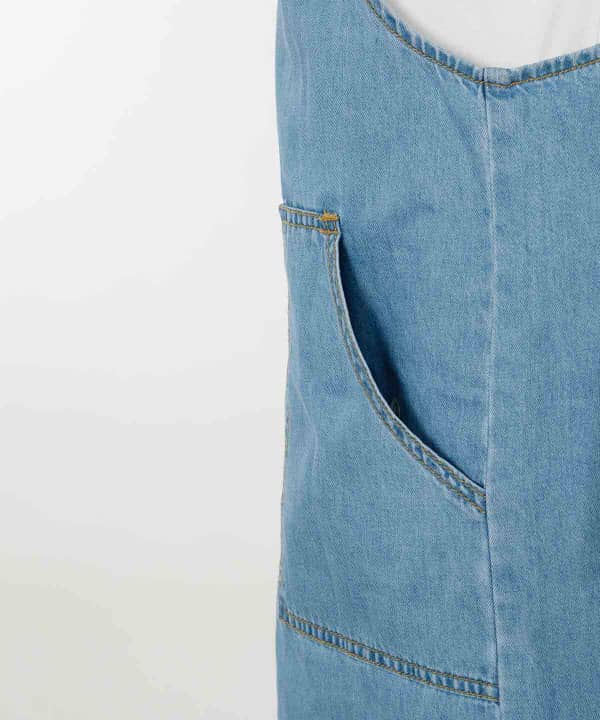 ست سارافون و تیشرت زنانه جین وست Jeanswest مدل 92242512 - 5
