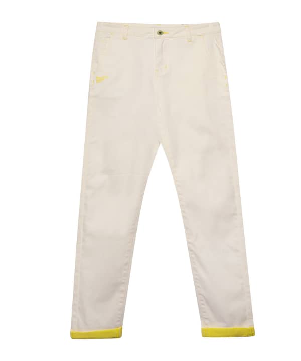 شلوار کتان زنانه جین وست Jeanswest مدل 01251505 - 0
