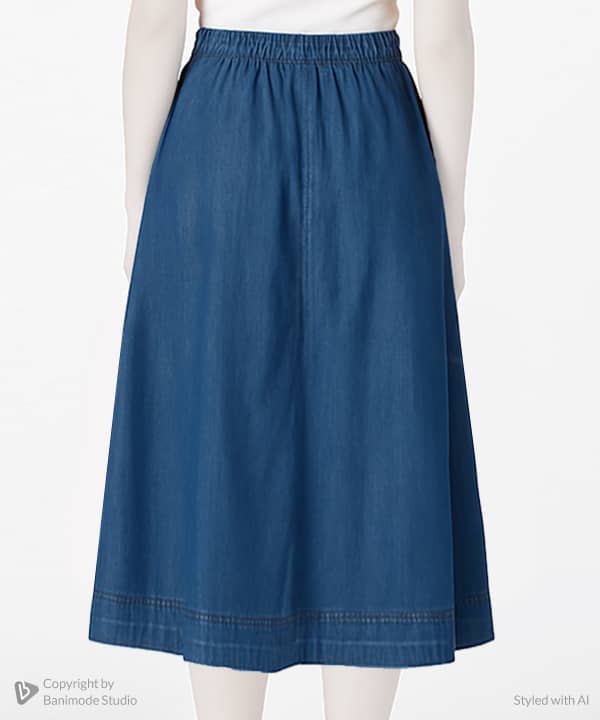 دامن جين زنانه جوتي جينز Jooti Jeans كد 51742113 - 1