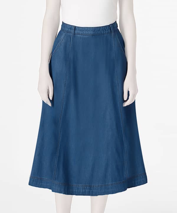 دامن جين زنانه جوتي جينز Jooti Jeans كد 51742113 - 0