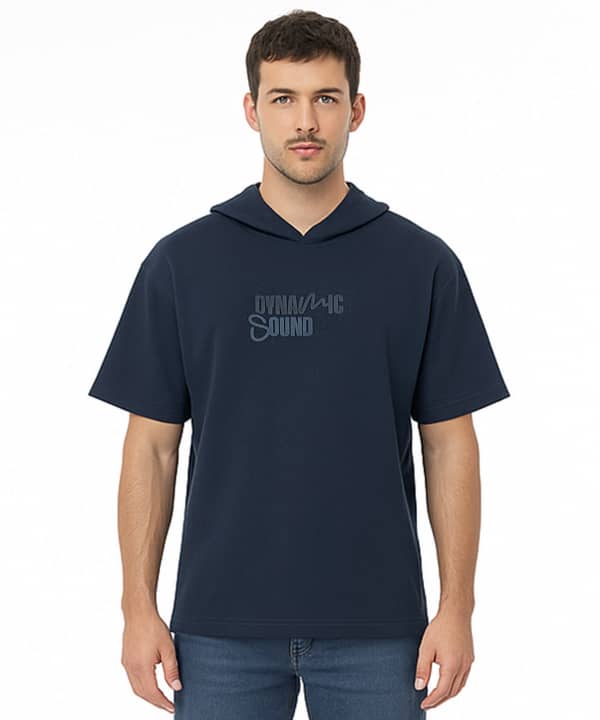 هودی آستین کوتاه مردانه جوتی جینز Jooti Jeans کد 51573543 - 0