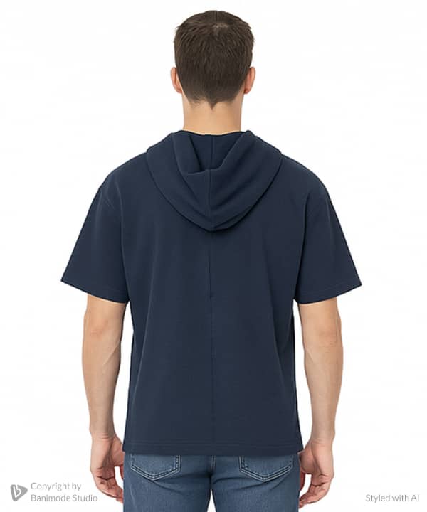 هودی آستین کوتاه مردانه جوتی جینز Jooti Jeans کد 51573543 - 1