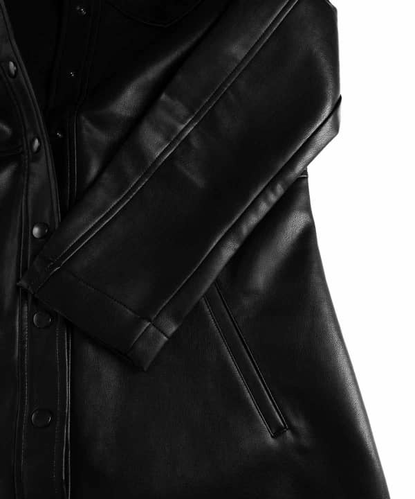 بارانی چرم زنانه جوتی جینز JootiJeans کد 94722608 - 3