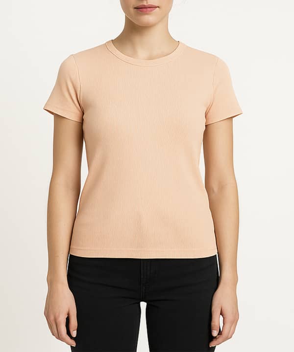 تی شرت زنانه جوتی جینز Jooti Jeans کد W23773350 - 0