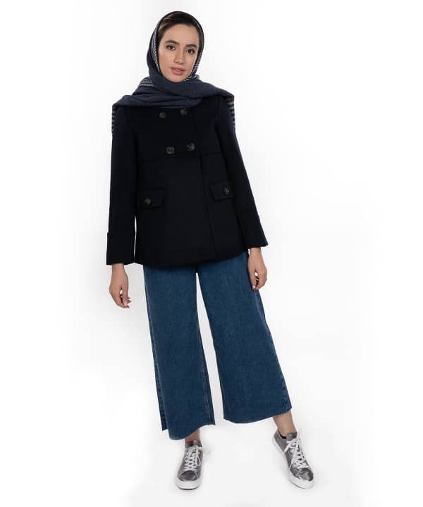 پالتو کوتاه زنانه مشکی جین وست Jeanswest - 1