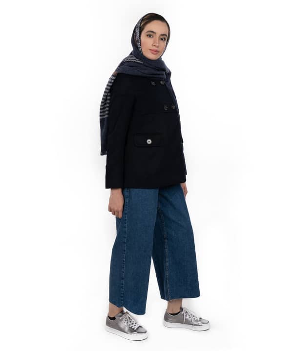 پالتو کوتاه زنانه مشکی جین وست Jeanswest - 2
