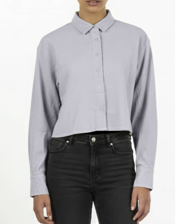 شومیز آستین بلند زنانه جوتی جینز مدل 53731314 - 0