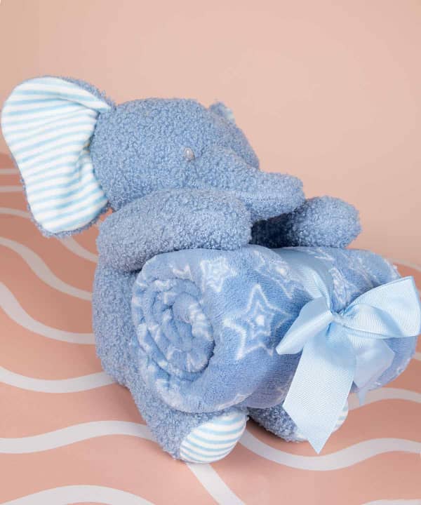 عروسک و پتو نوزاد دکو Deco مدل Elephant - 1