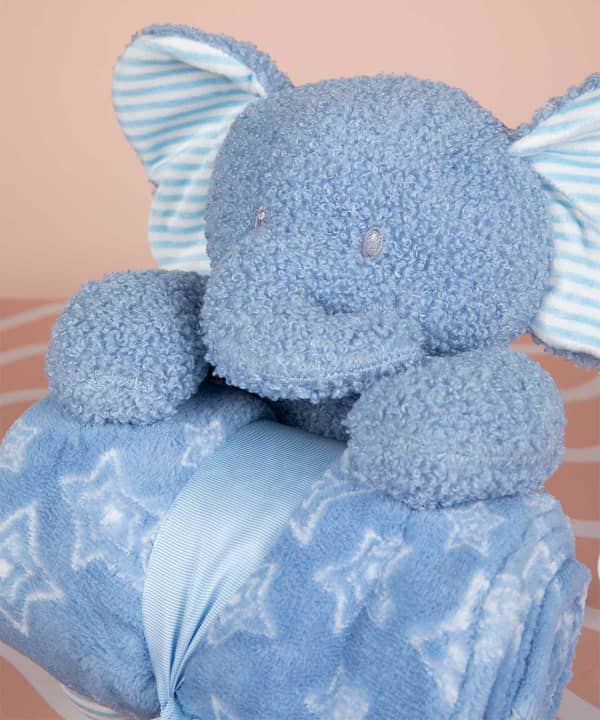 عروسک و پتو نوزاد دکو Deco مدل Elephant - 3
