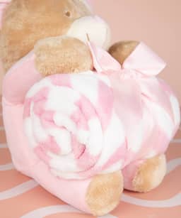 عروسک و پتو نوزاد دکو Deco مدل Brown Bear - 2