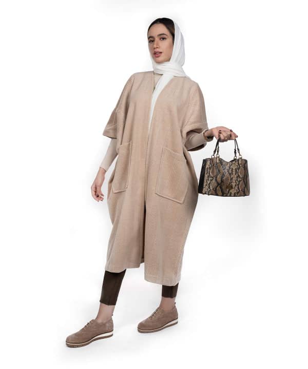 پالتو بلند زنانه جوتی جینز Jooti Jeans کد 04722606 - 2