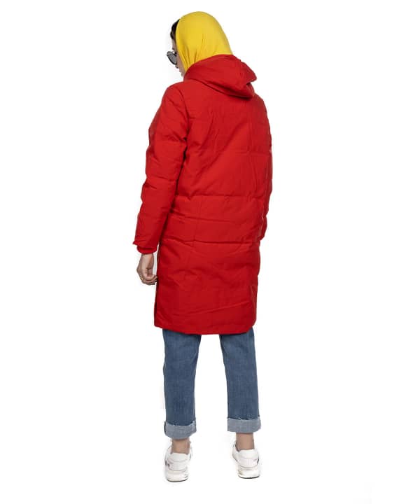 کاپشن بلند زنانه جین وست Jeanswest کد 94223516 - 3