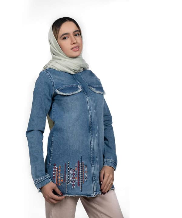 مانتو جین زنانه جوتی جینز JootiJeans کد 94731901 - 2
