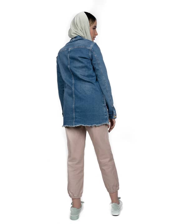 مانتو جین زنانه جوتی جینز JootiJeans کد 94731901 - 3
