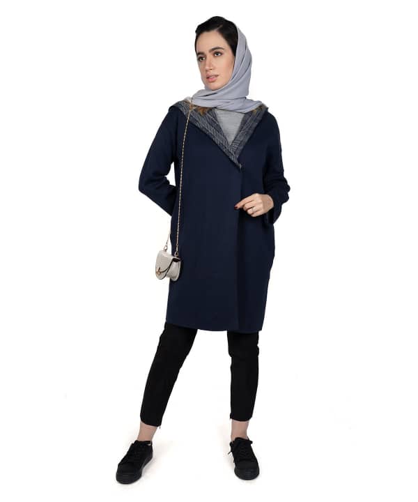مانتو بافت زنانه دو رو بالنو Baleno کد 88935926 - 4