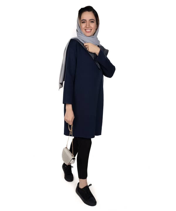 مانتو بافت زنانه دو رو بالنو Baleno کد 88935926 - 7