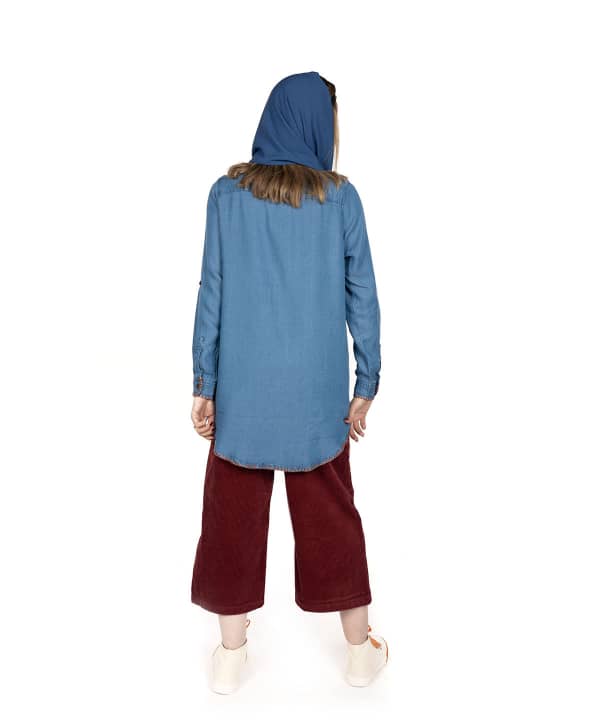 مانتو جین زنانه جوتی جینز JootiJeans کد 01731604 - 3