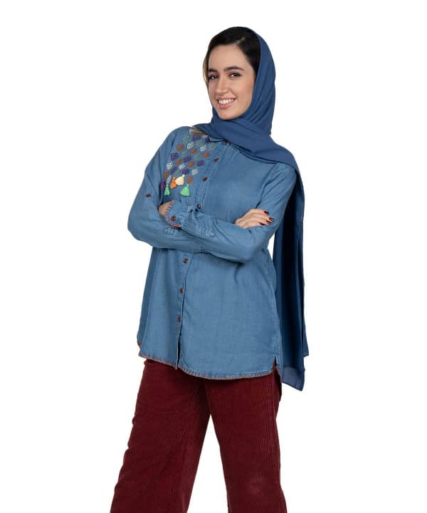 مانتو جین زنانه جوتی جینز JootiJeans کد 01731604 - 4