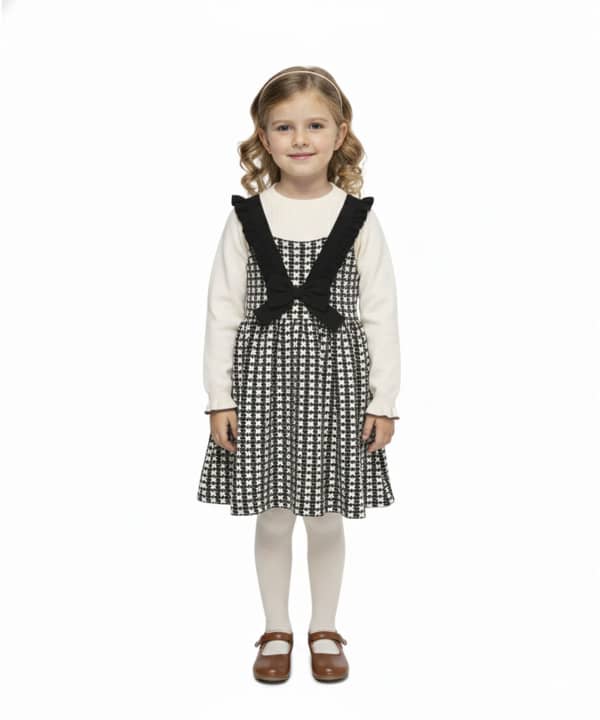 پیراهن دخترانه جین وست Jeanswest کد 43642560 - 0
