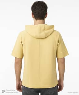 هودی آستین کوتاه مردانه جوتی جینز JootiJeans کد 51573540 - 1