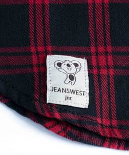 شومیز چهارخانه دخترانه جین وست Jeanswest کد 73631802 - 3