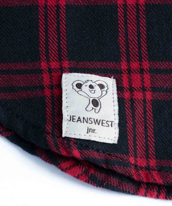 شومیز چهارخانه دخترانه جین وست Jeanswest کد 73631802 - 3