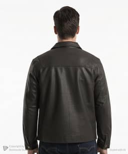 کت چرم مردانه جوتی جینز کد 53528121 - 1