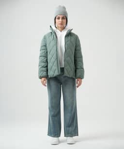 کاپشن زنانه جوتی جینز کد 53722601 - 1