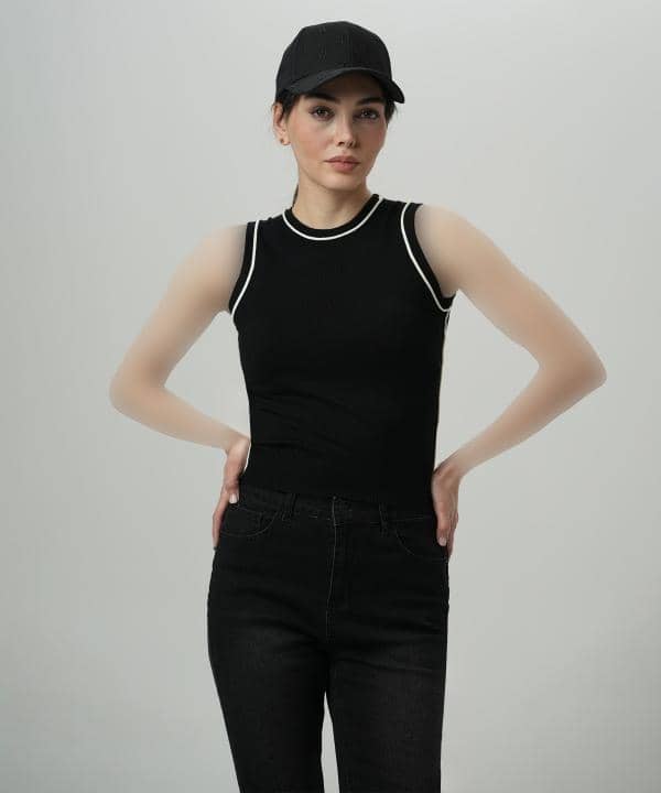 تاپ زنانه جوتی جینز کد 53793536 - 0
