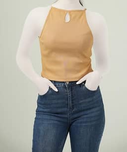 تاپ نخی زنانه جوتی جینز مدل 51773238 - 0