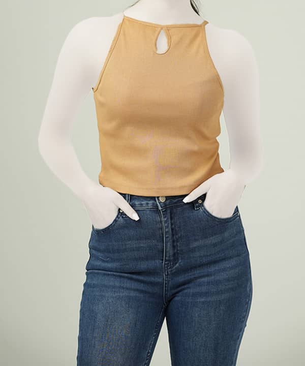 تاپ نخی زنانه جوتی جینز مدل 51773238 - 0