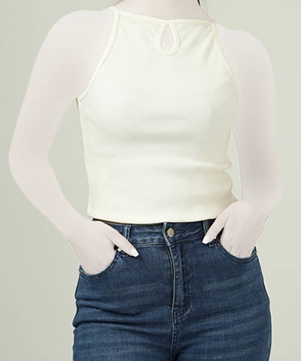 تاپ نخی زنانه جوتی جینز مدل 51773238 - 0