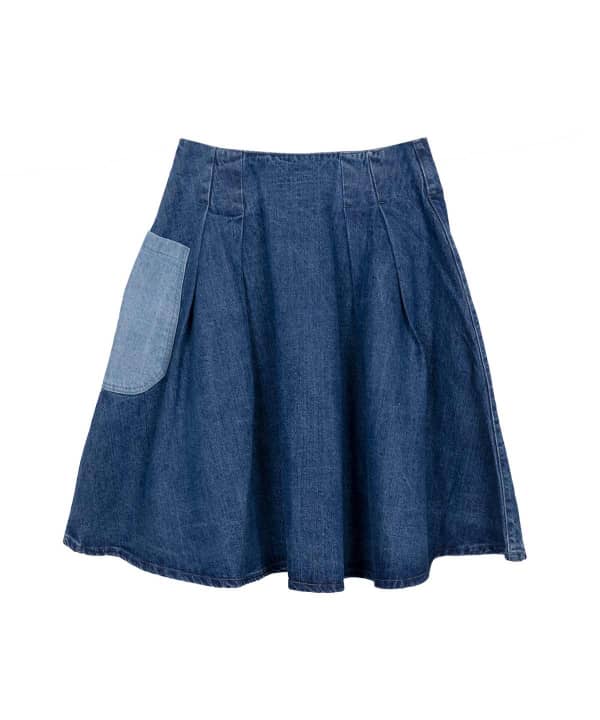 دامن جین زنانه جوتی جینز JootiJeans کد 04742104 - 0