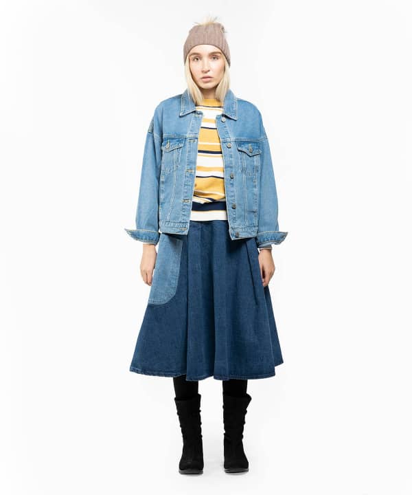 کت جین زنانه جین وست Jeanswest کد 01222506 - 1