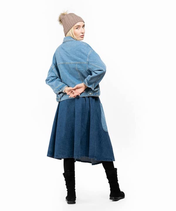 کت جین زنانه جین وست Jeanswest کد 01222506 - 3