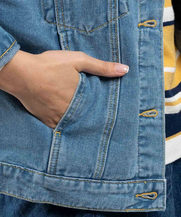 کت جین زنانه جین وست Jeanswest کد 01222506 - 6