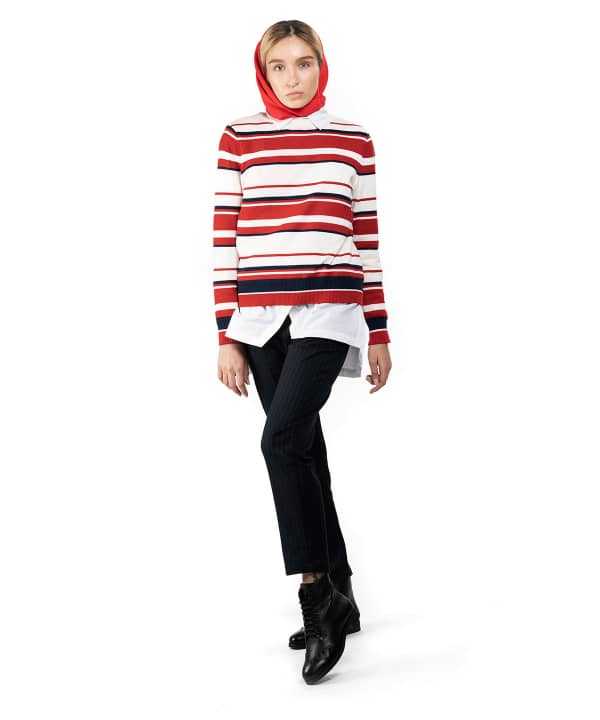 پلیور ضخیم زنانه جین وست Jeanswest کد 94291518 - 4