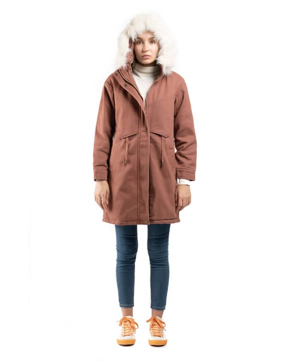 کاپشن بلند زنانه جین  وست Jeanswest کد 94222501 - 1