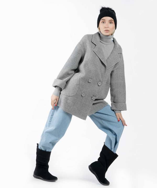 کت زمستانی زنانه جین وست Jeanswest کد 94222555 - 4