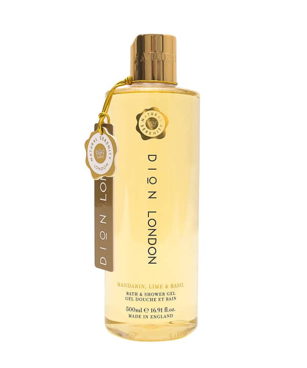 ژل شستشوی بدن دیون لاندن Dion London مدل Mandarin, Lime & Basil حجم 500 میلی لیتر - 0