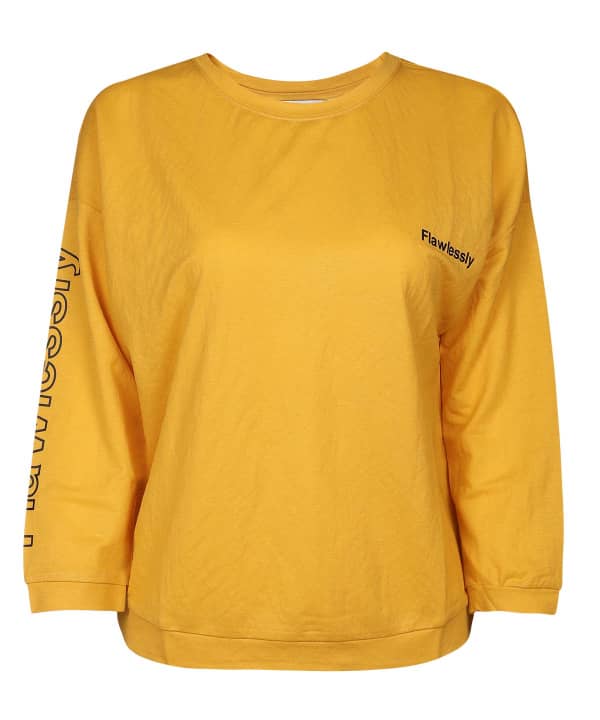 تیشرت آستین بلند زنانه جین وست Jeanswest کد 01271553 - 0